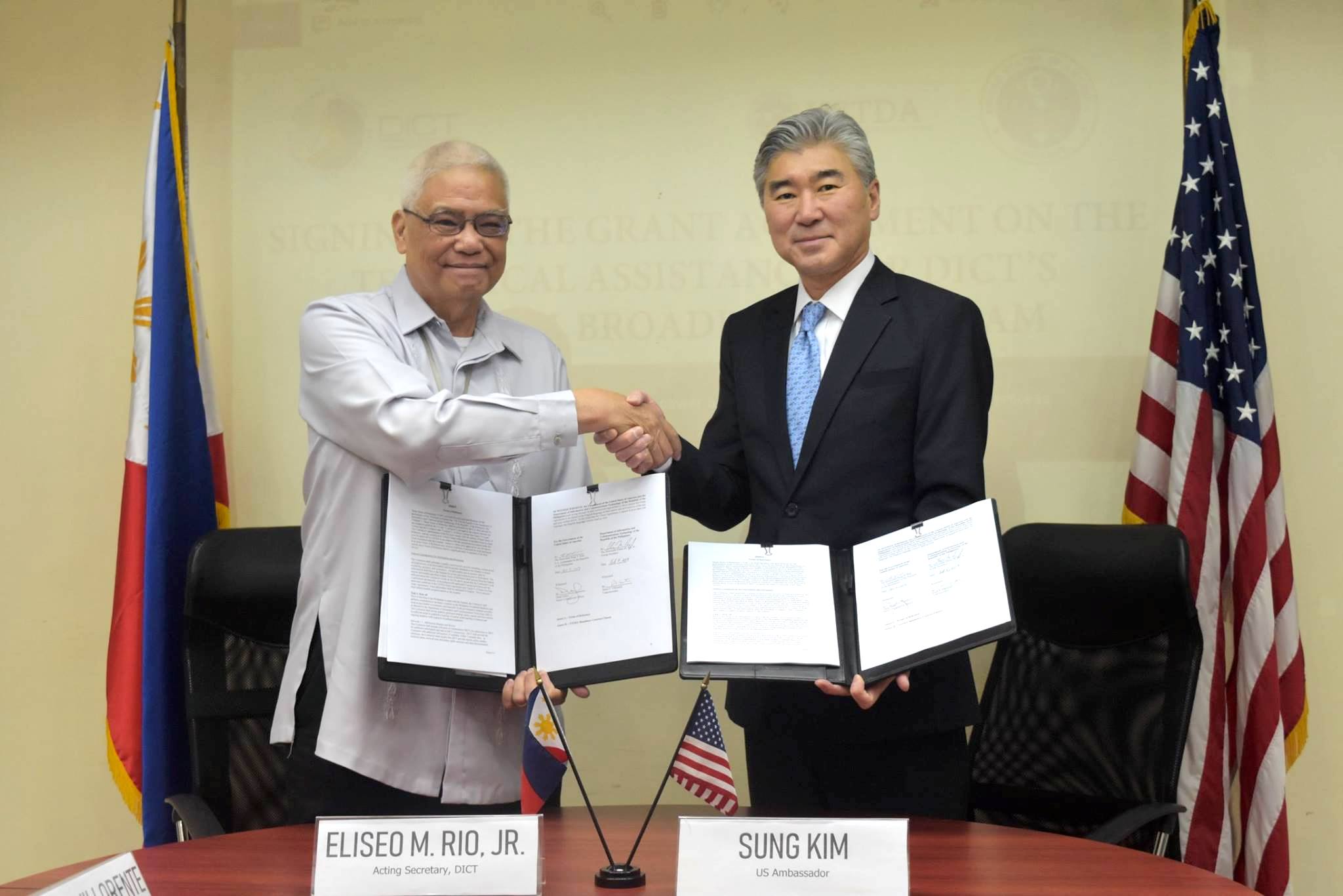 US grants Philippines PHP23.8m for broadband project