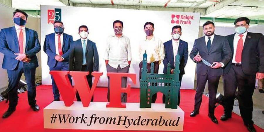 Hyderabad office space demand spikes