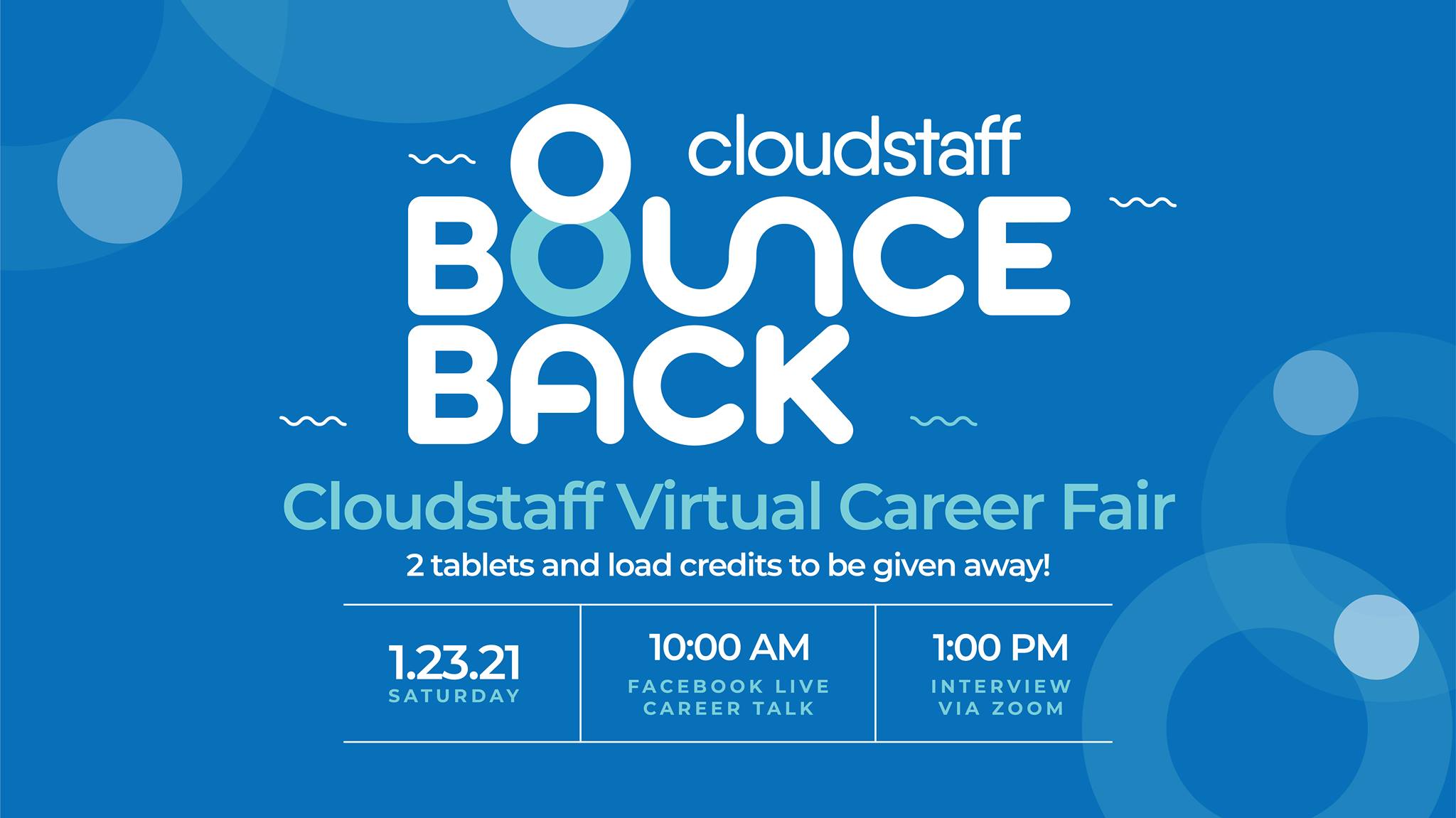 Cloudstaff to hold ‘Bounce Back Virtual Career Fair’