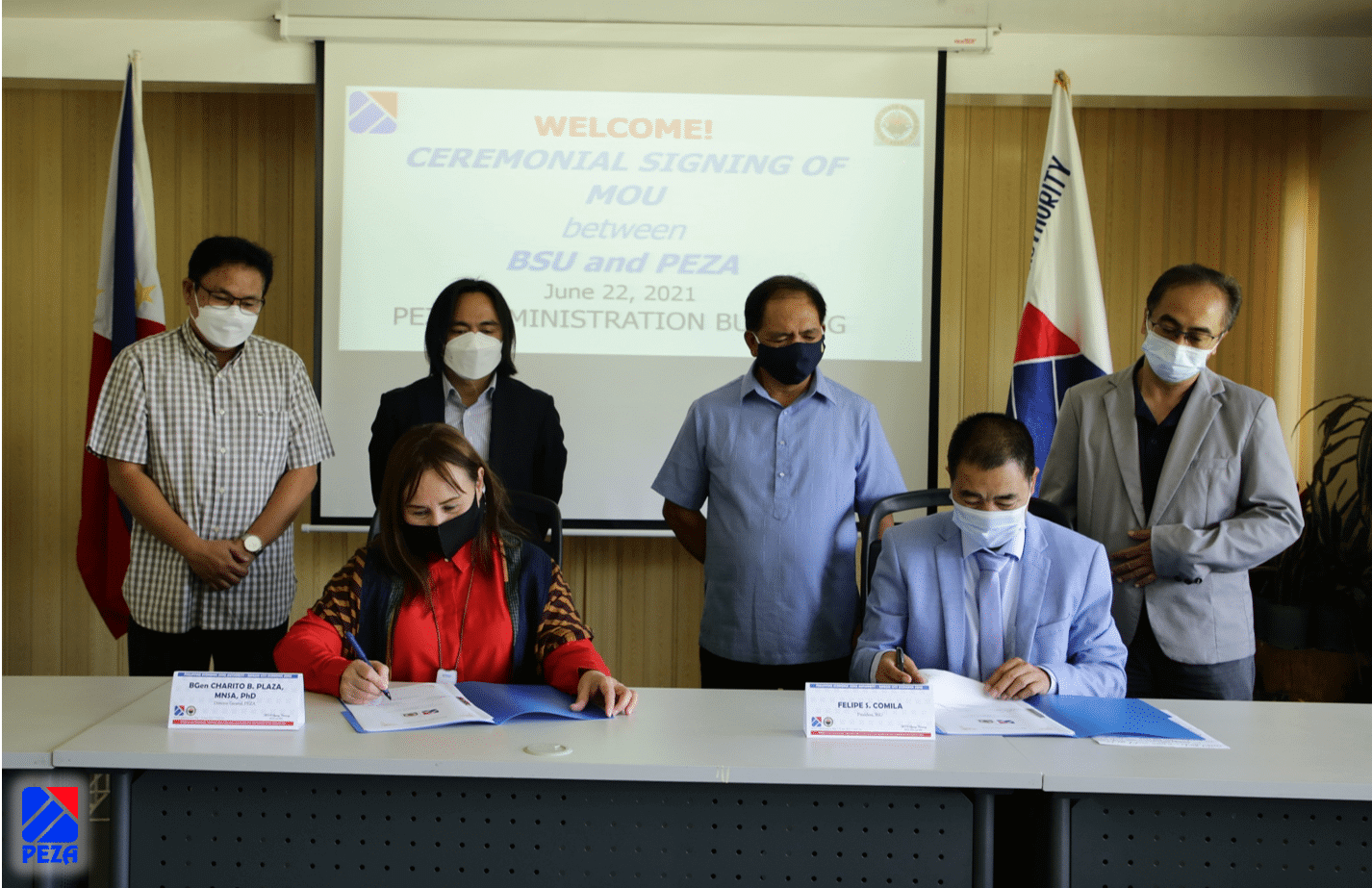 PEZA signs MoU with state universities in Baguio and Benguet