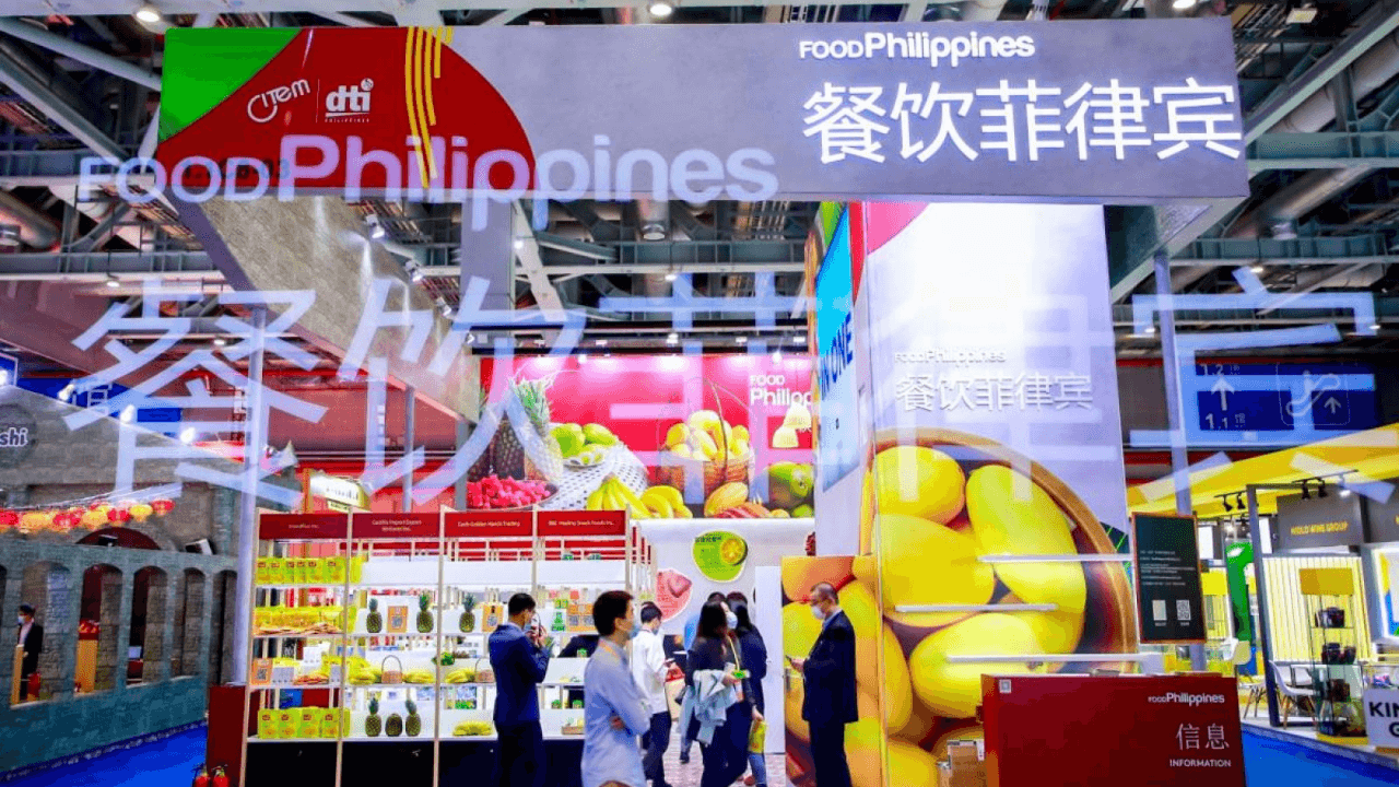 PH earned $597.34M in food export sales through CIIE