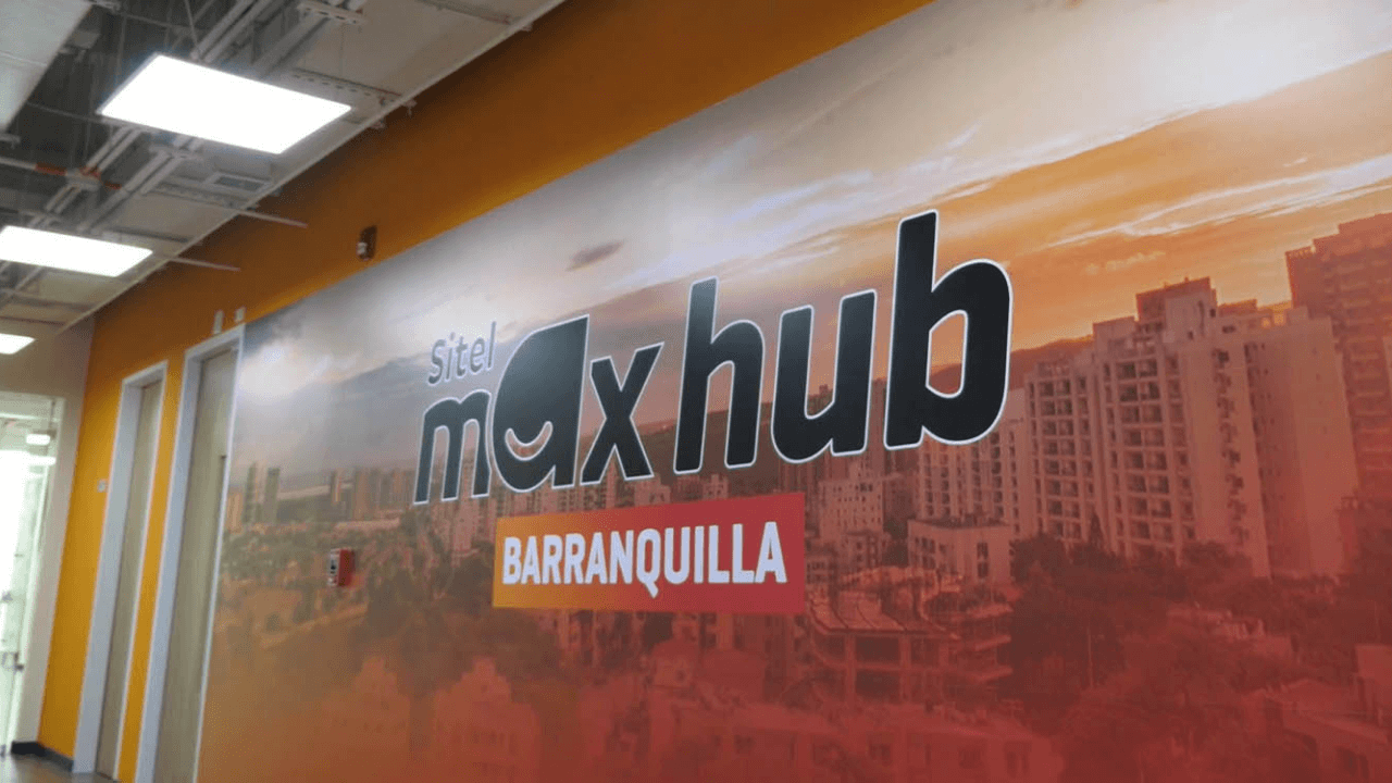 Sitel PH uses MAXhub centers for hybrid co-working