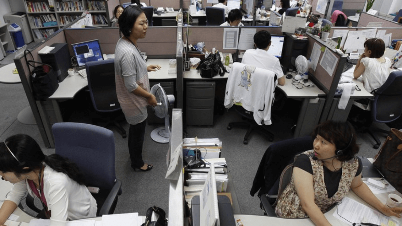 48% of South Korean call center employees suffer from mental instability