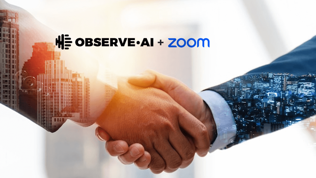 Observe.AI joins forces with Zoom for a new project