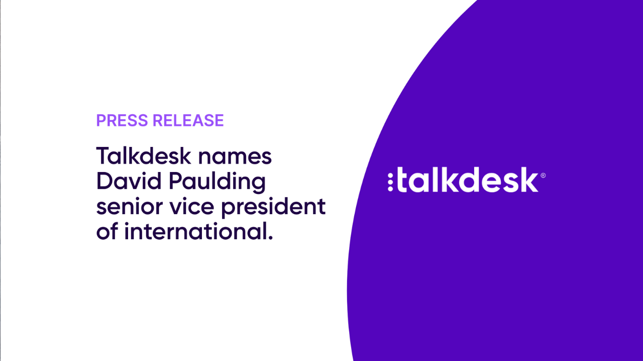 Talkdesk appoints new Senior VP of International