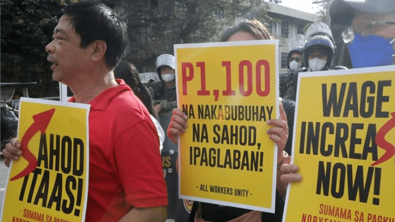 P100/day salary hike sought by Metro Manila workers