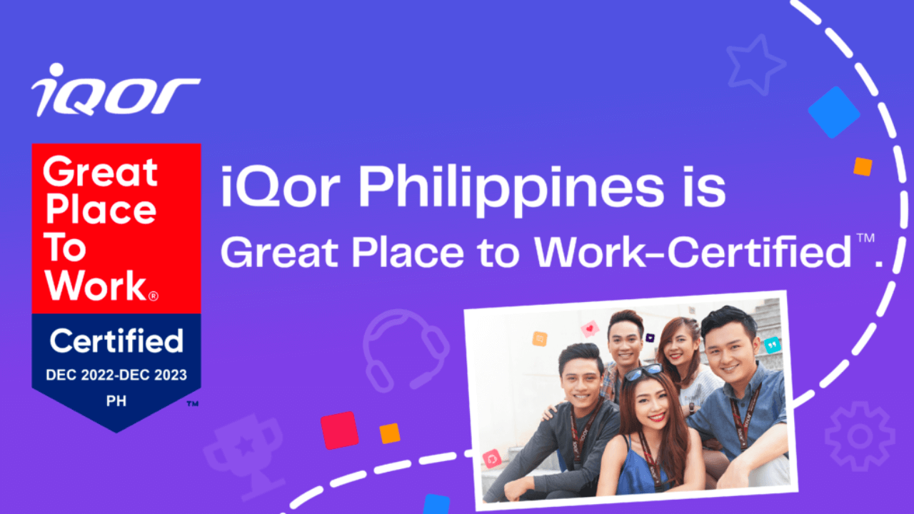 iQor PH receives 2023 Great Place to Work certification