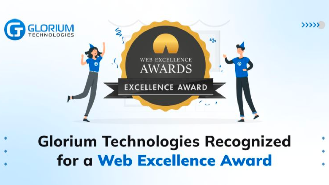 Glorium wins Web Excellence Award