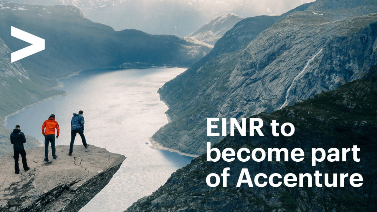 Accenture to acquire Norwegian company Einr AS