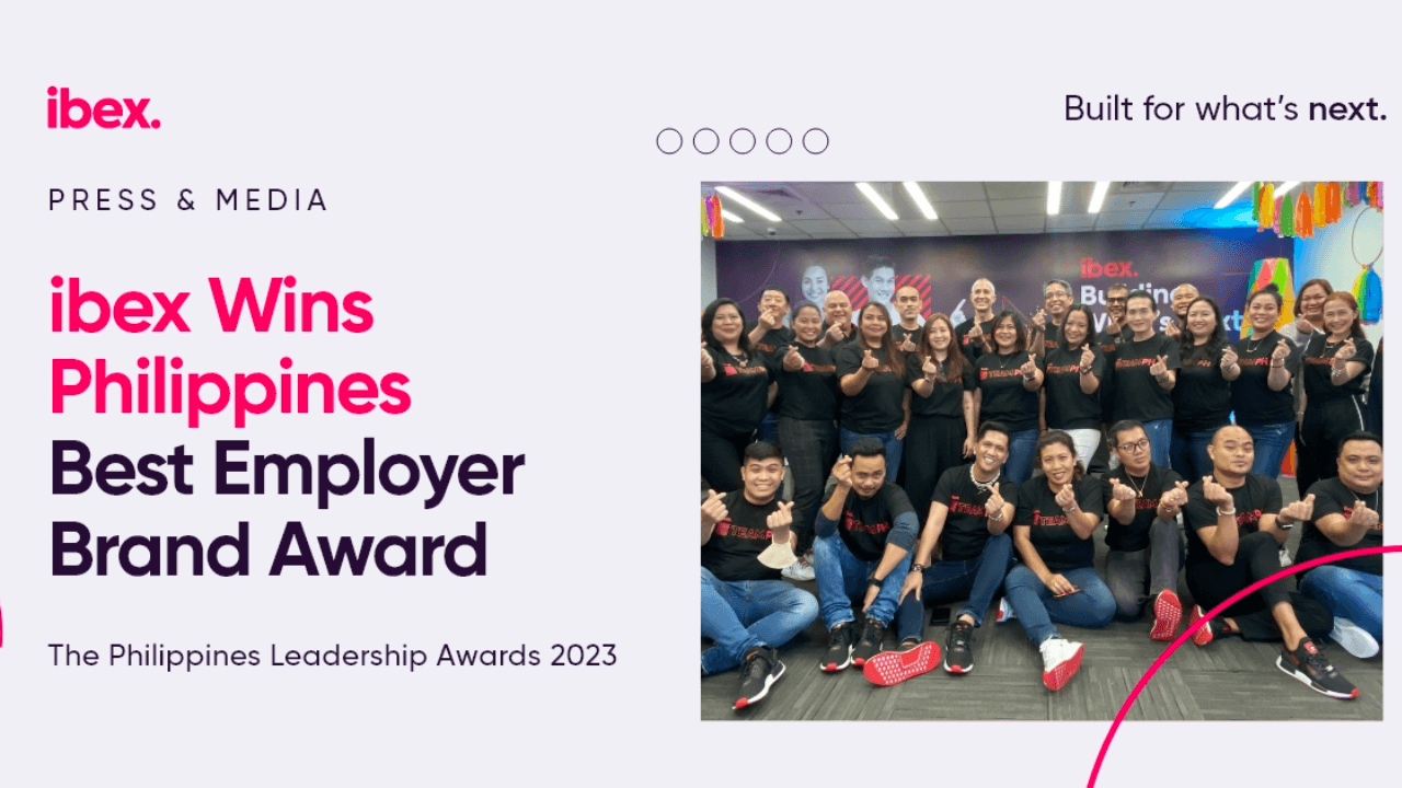 ibex Best Employer Brand Award