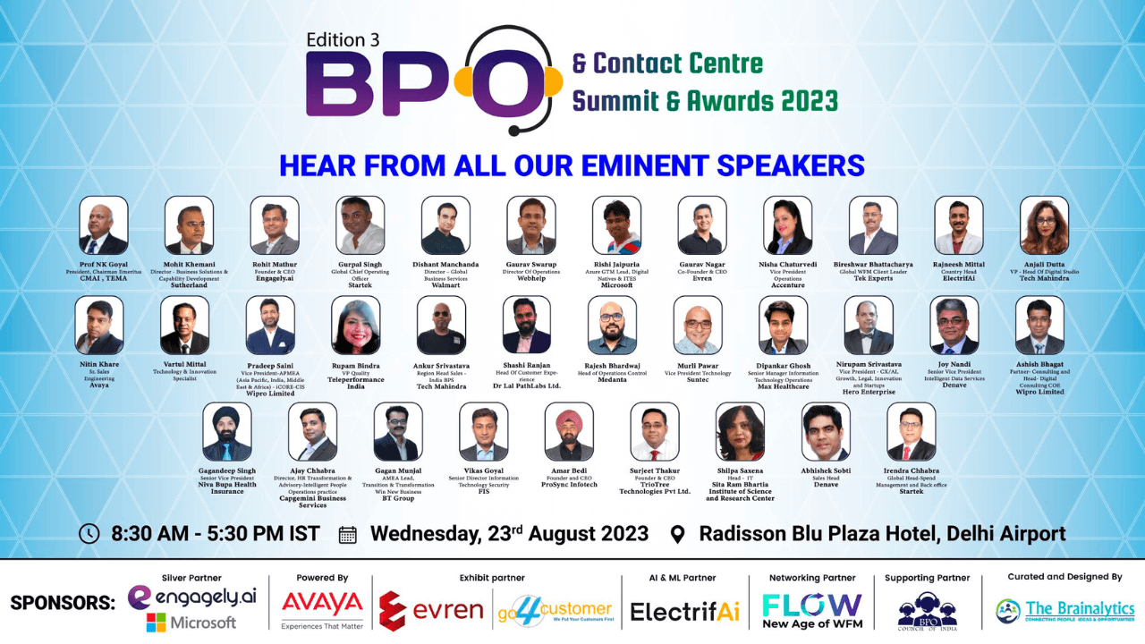 India BPO summit AI industry growth
