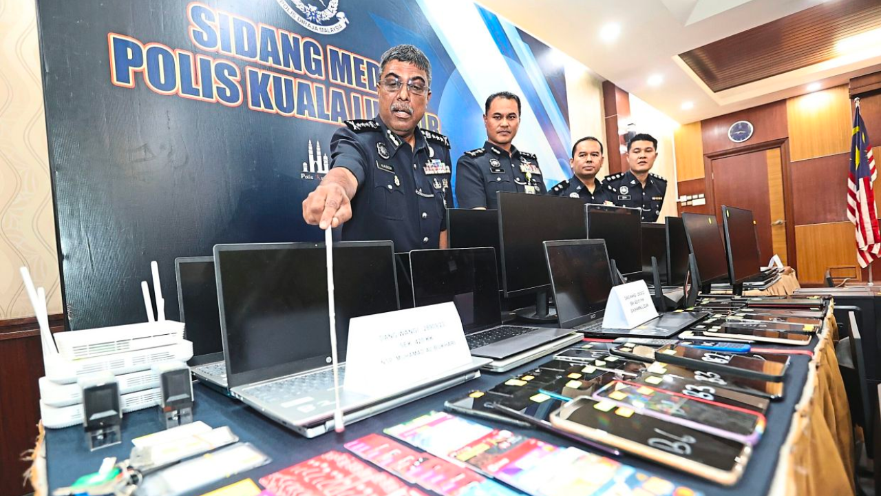 Malaysian scam call centers