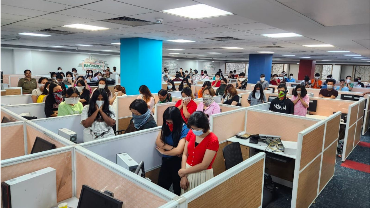 India scam call centers busted