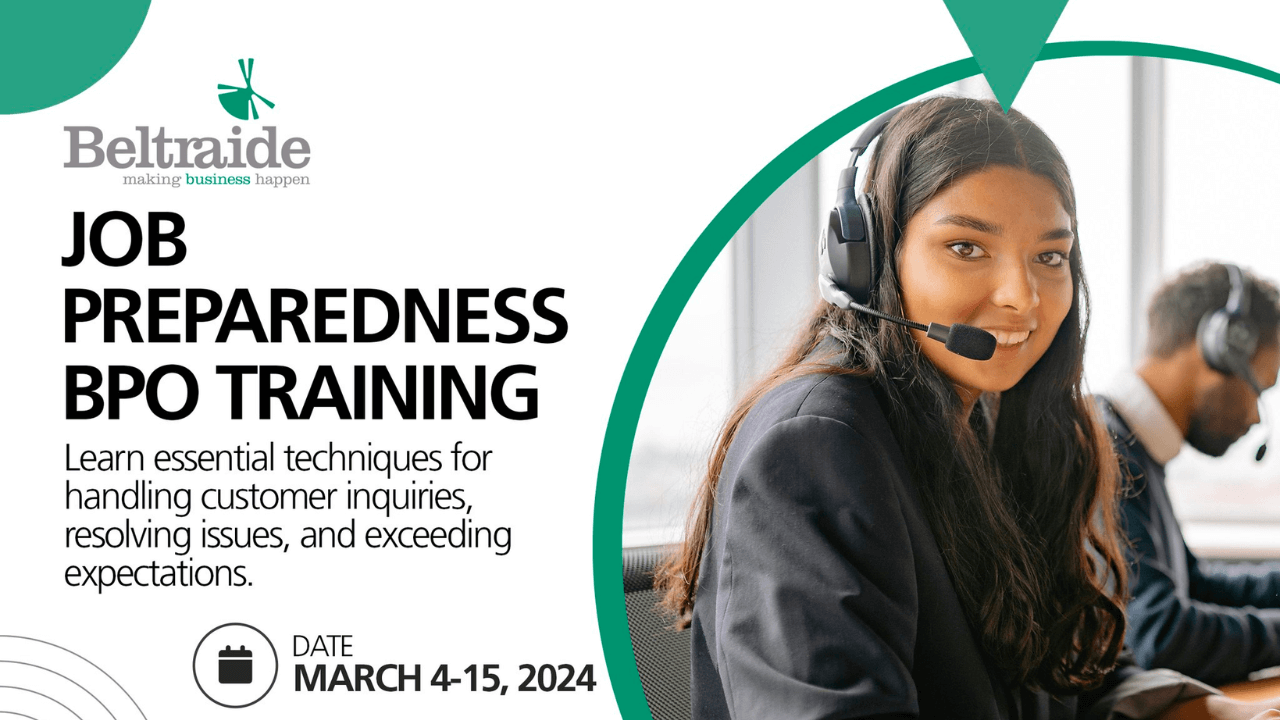 Belize free BPO skills training