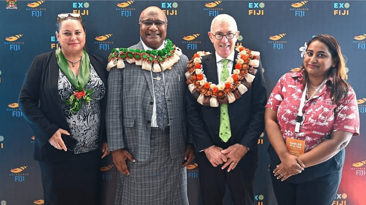 Australia support Fiji outsourcing
