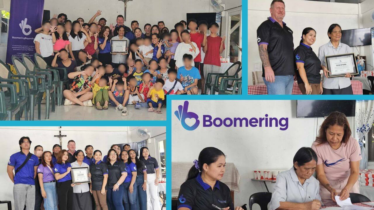 Boomering Bayanihan community outreach initiative
