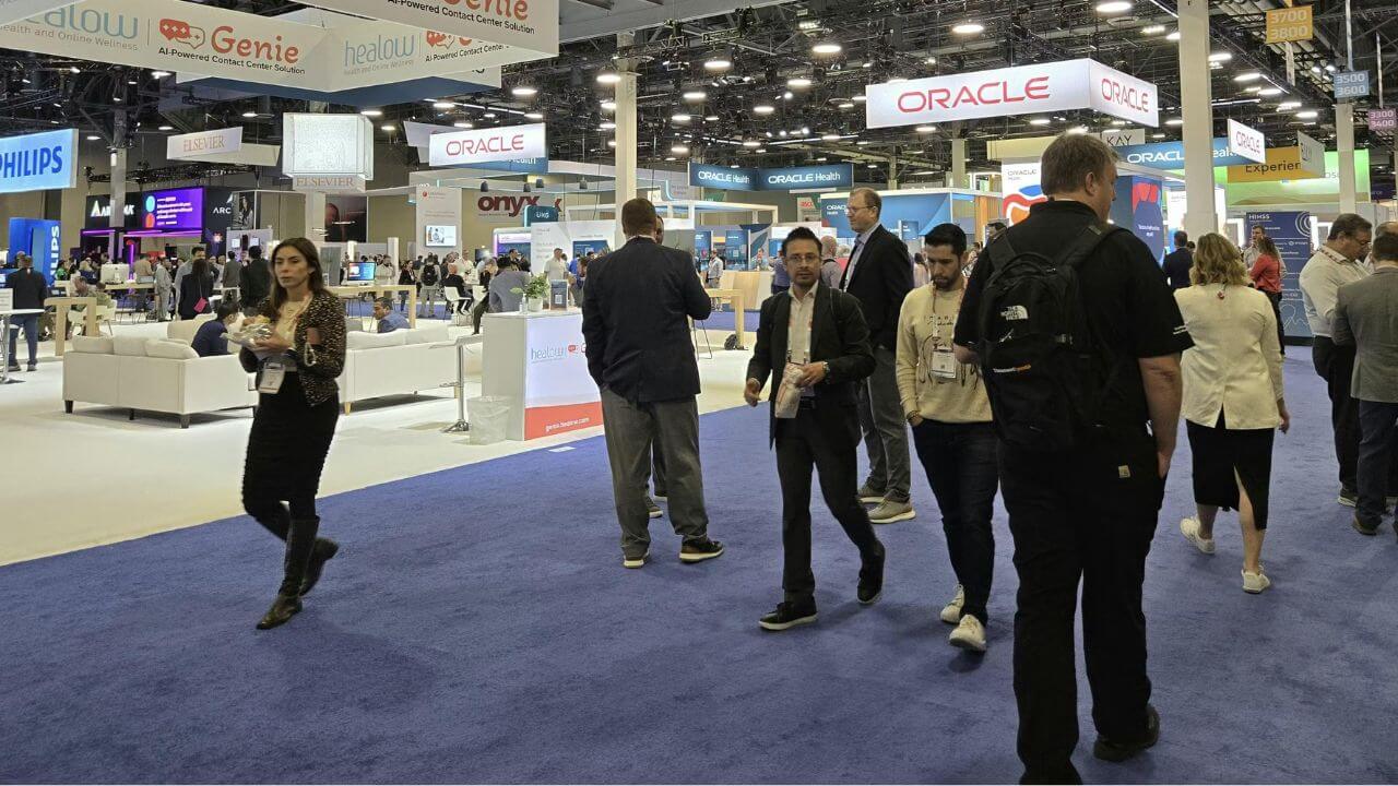 HIMSS25 Exhibit Floor
