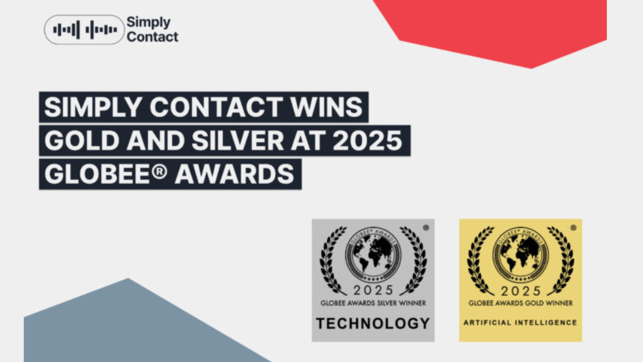 AI breakthroughs earn Simply Contact awards in customer service