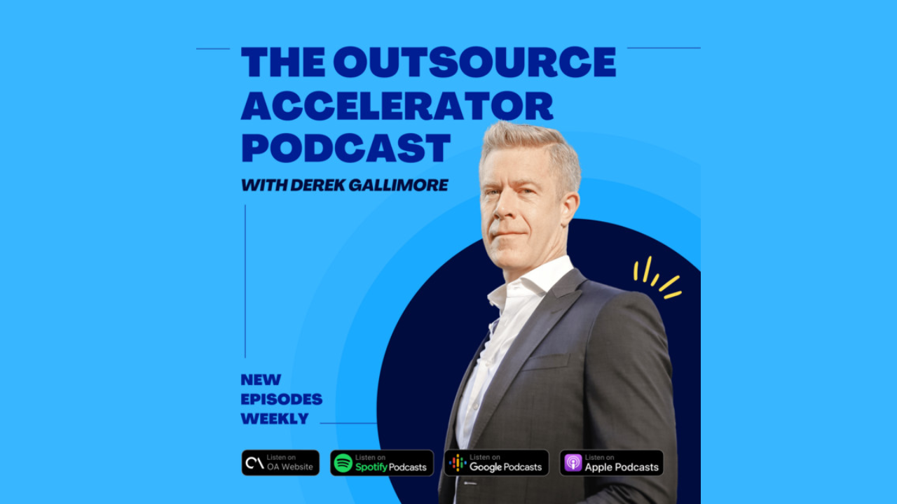Outsource Accelerator Podcast is Feedspot 2025 Top 2 outsourcing show