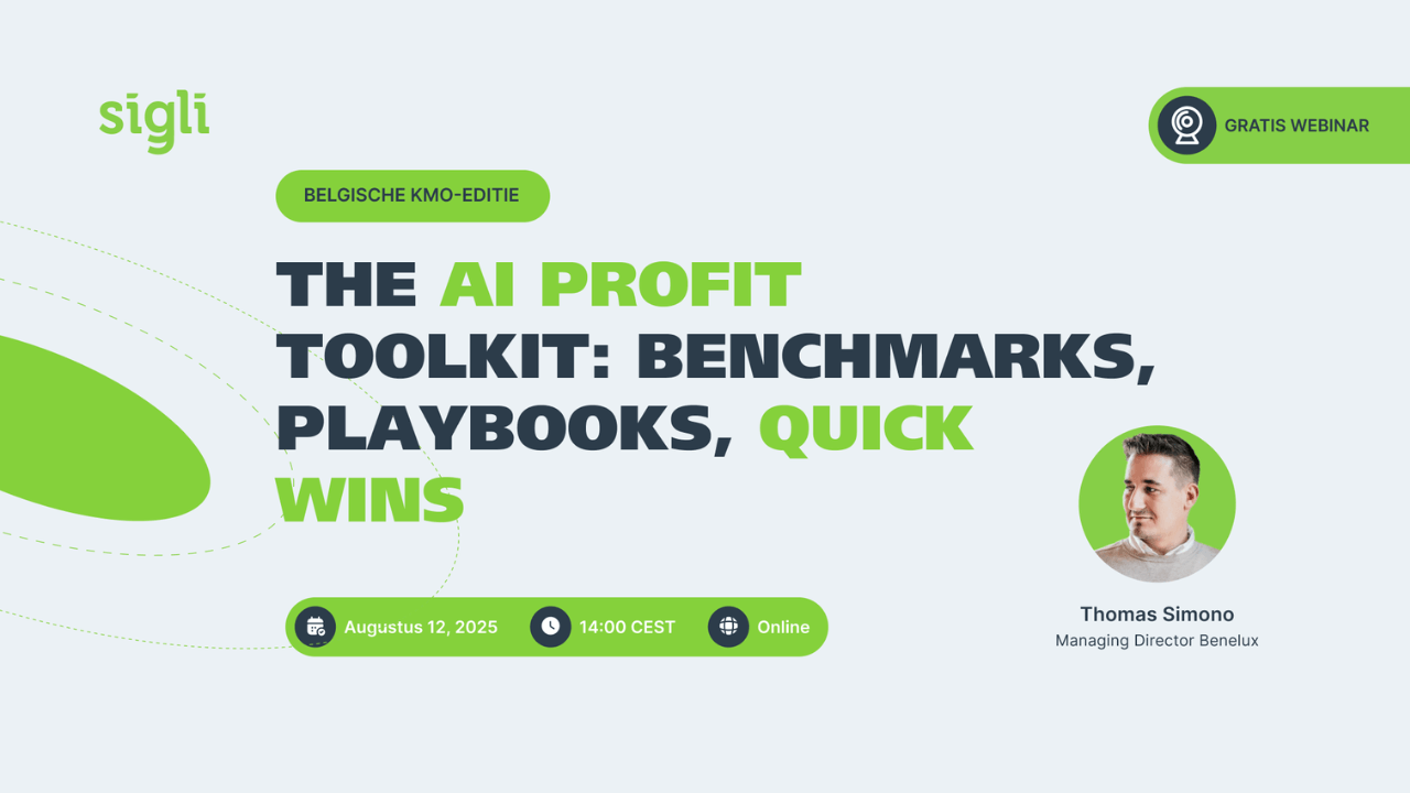 Sigli hosts free webinar to help Belgian SMEs adopt AI on a budget