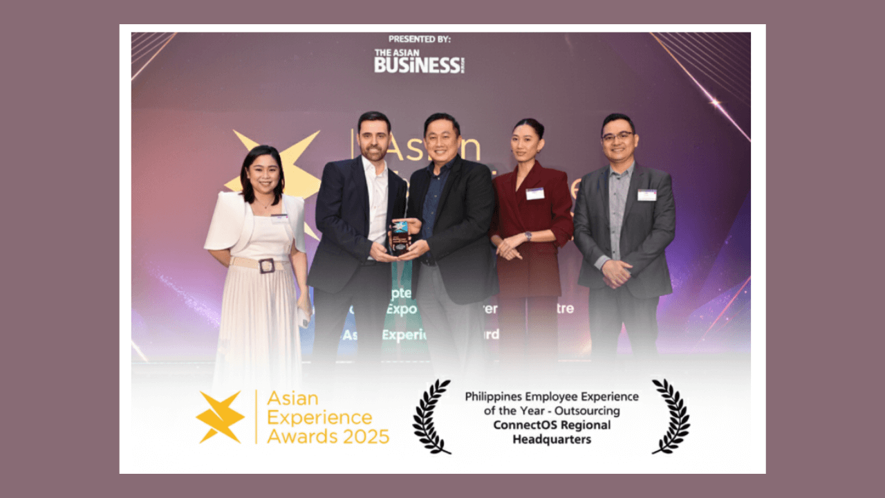ConnectOS earns Asian Experience Award 2025 for employee well-being