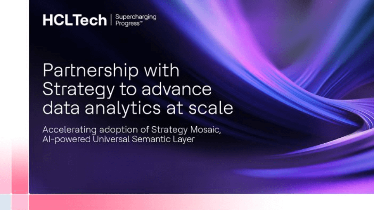 HCLTech partners with Strategy to scale AI data analytics