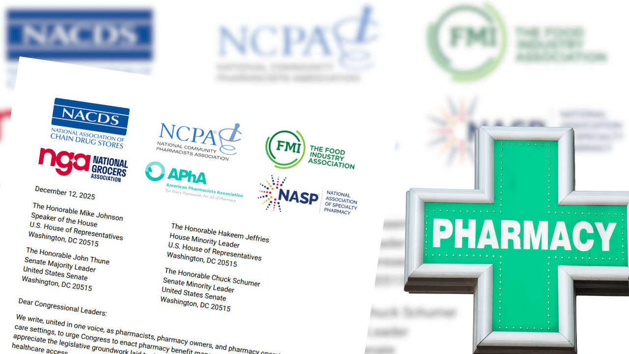 U.S. pharmacies push Congress to curb PBM power, protect access