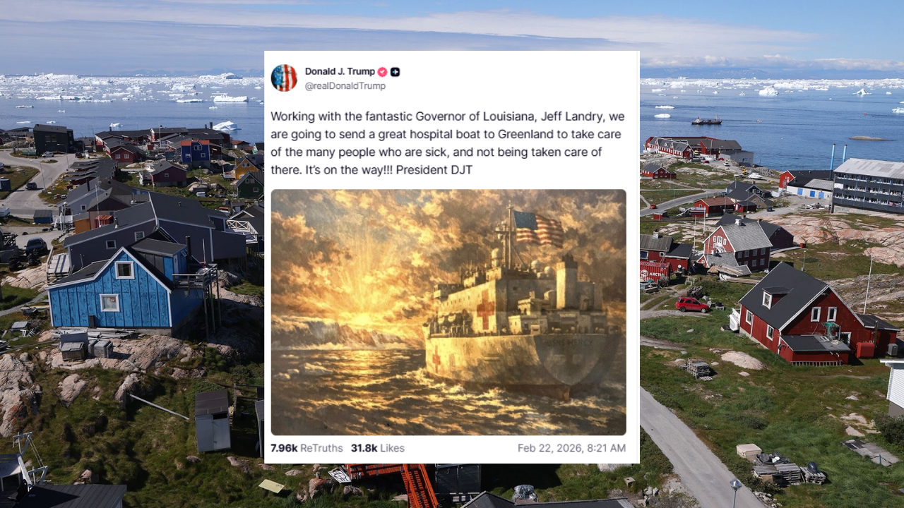 Greenland rejects Trump's hospital ship offer, backs public healthcare