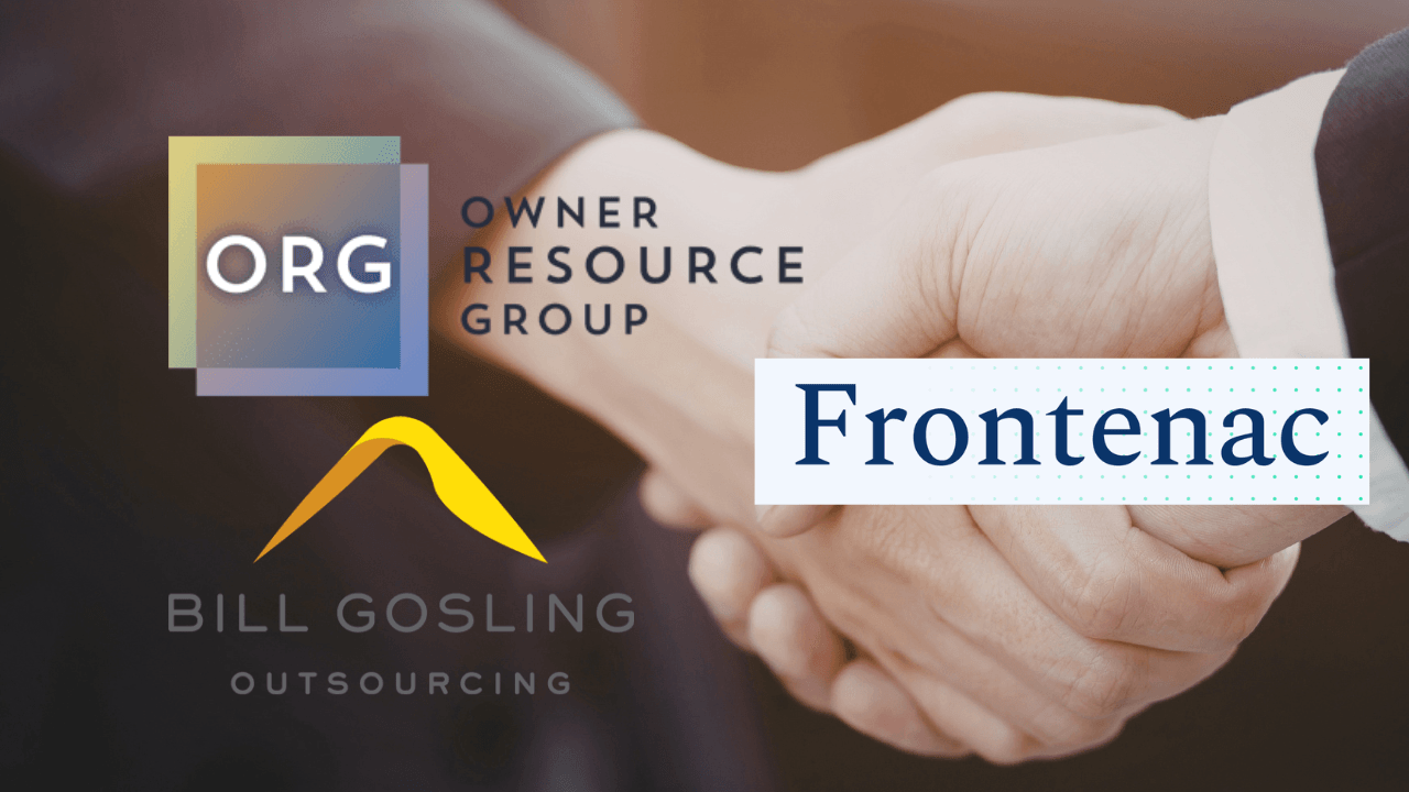 Owner Resource Group sells Bill Gosling Outsourcing to Frontenac