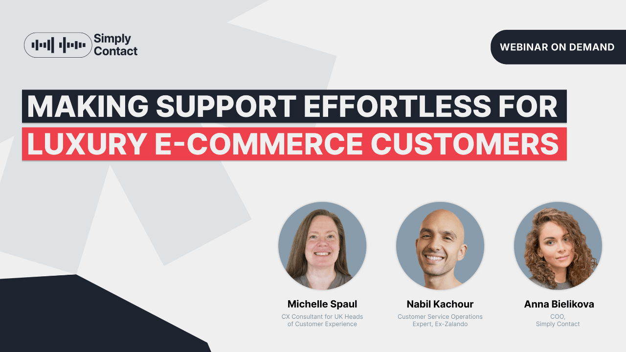Simply Contact urges to rethink of luxury e-commerce CX support
